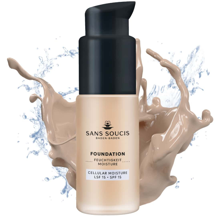 Sans Soucis Foundation Cellular Moisture SPF 15 Nr:50 Sport Rosé i gruppen Sans Soucis / Foundation hos Nails, Body & Beauty (CS25549)