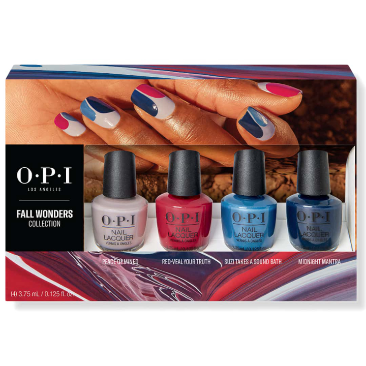 OPI Fall Wonders 4-pack Mini i gruppen OPI / Nagellack / Fall Wonders hos Nails, Body & Beauty (DCF70)