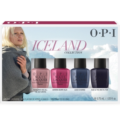 OPI Iceland 4-pack Minis i gruppen OPI / Nagellack / Iceland hos Nails, Body & Beauty (DCI28)
