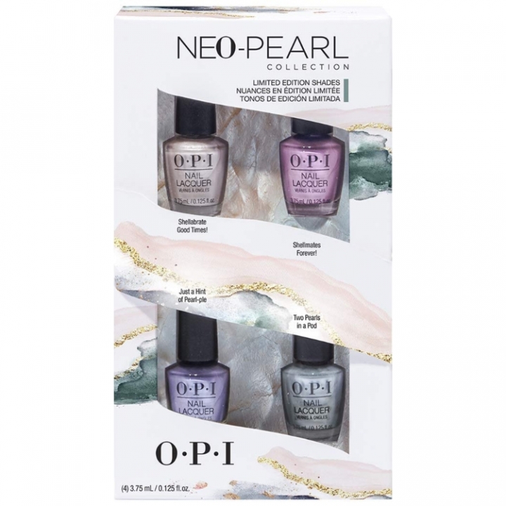 OPI Neo-Pearl 4-pack Mini i gruppen OPI / Nagellack / Neo-Pearl hos Nails, Body & Beauty (DDE02)