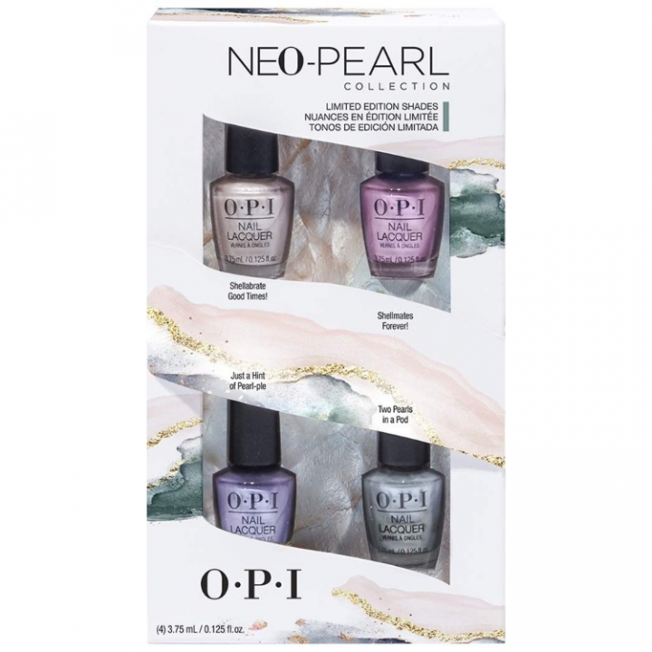 OPI Neo-Pearl 4-pack Mini i gruppen Produktkyrkogård hos Nails, Body & Beauty (DDE02)