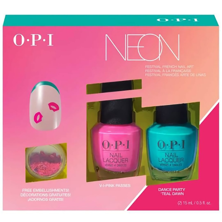 OPI Neon Festival French Nail Art i gruppen OPI / Nagellack / Neon hos Nails, Body & Beauty (DDN05)