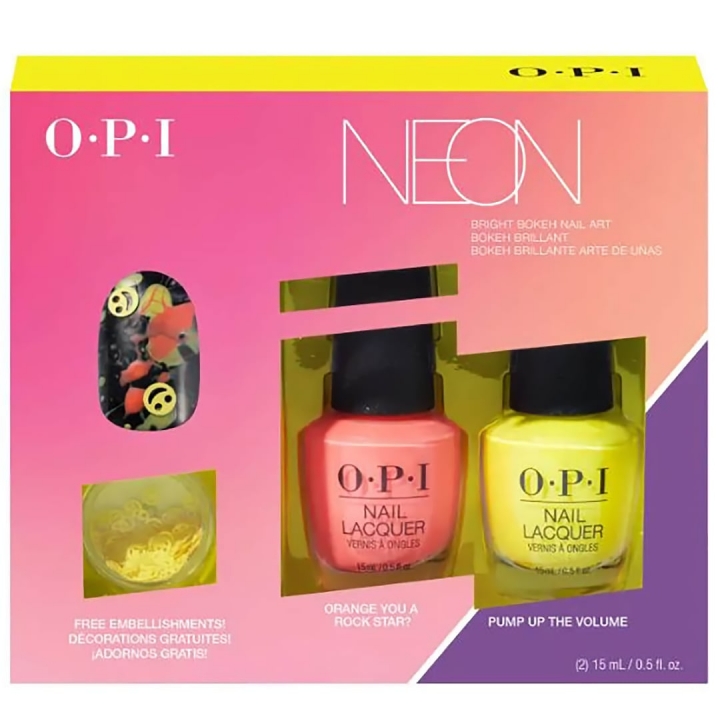 OPI Neon Bright Bokeh Nail Art i gruppen OPI / Nagellack / Neon hos Nails, Body & Beauty (DDN06)