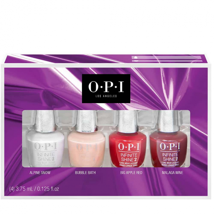 OPI Infinite Shine Celebration 4-pack Mini i gruppen OPI / Infinite Shine Nagellack / Celebration hos Nails, Body & Beauty (HRN33)