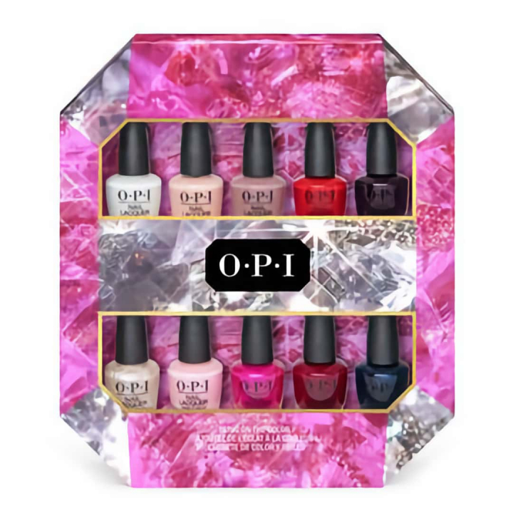 OPI Bling On The Color 10-Pack Mini i gruppen OPI / Nagellack / Jewel be Bold hos Nails, Body & Beauty (HRP34)