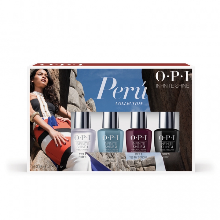 OPI Peru Infinite Shine 4-pack Minis i gruppen OPI / Infinite Shine Nagellack / Peru hos Nails, Body & Beauty (ISDP1)