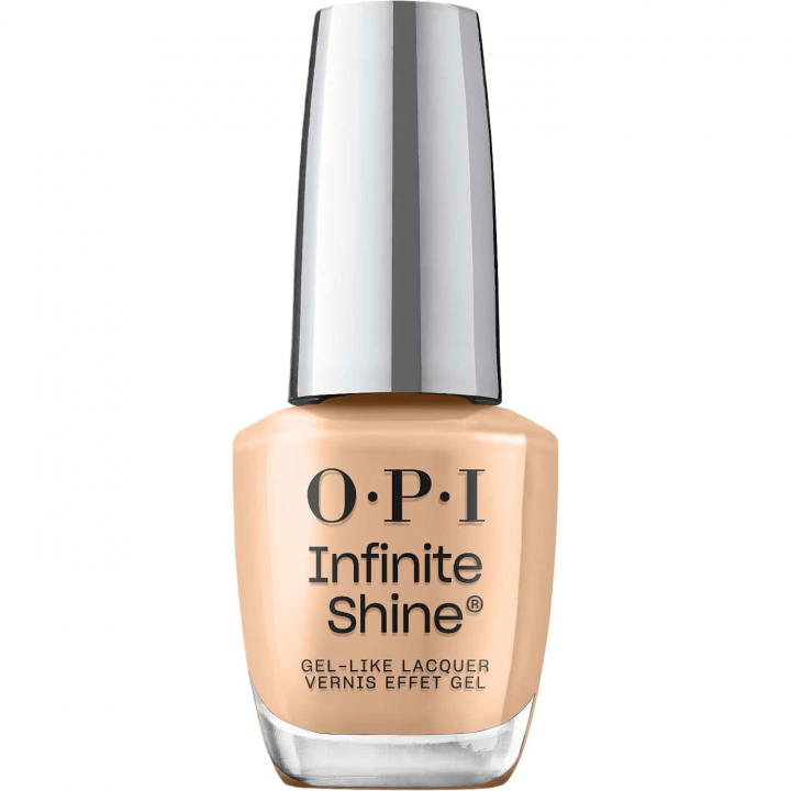 OPI Infinite Shine A Total Suzi beige nagellack med varm underton för naturlig och sofistikerad manikyr