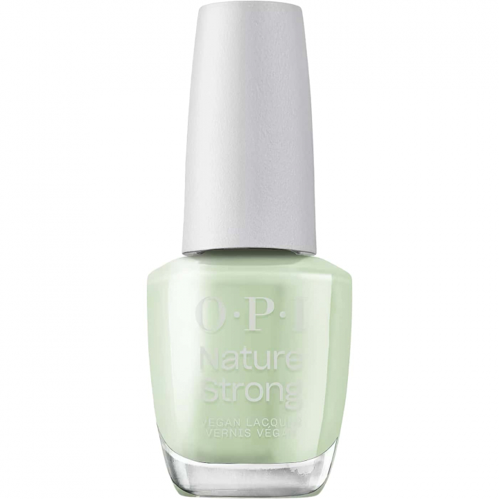 OPI Nature Strong Sage It for Later nagellack | Dämpad salviagrön ton med elegant krämfinish och modern känsla
