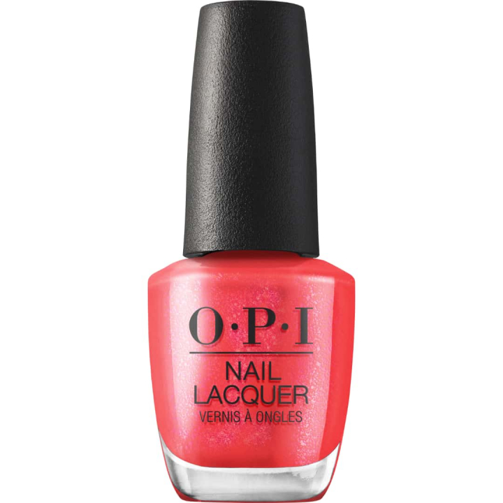 OPI-Me, Myself, and OPI-Left Your Texts on Red-Nagellack