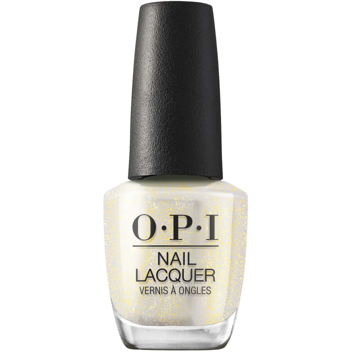 OPI Your Way Gliterally Shimmer-Nagellack | Glittrande Gul & Silver