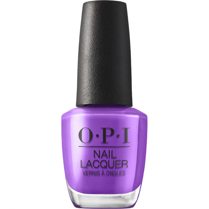 klar violett sommarnyans med krämig glans opi trip to the brite side glowin on vacay lila nagellack med krämig finish och klar violett underton