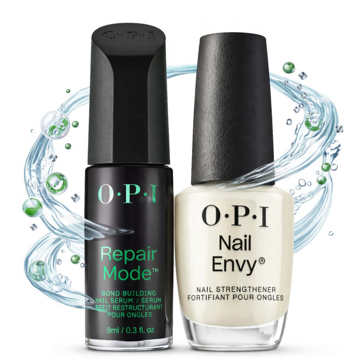 OPI Repair & Strength Duo nagelbehandling OPI Repair Mode och Nail Envy för starkare friskare och mer motståndskraftiga nagla