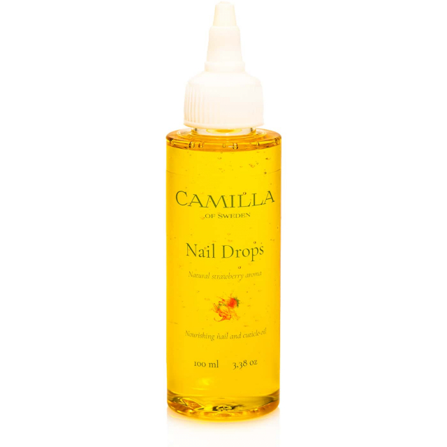Camilla of Sweden Nail Drops Nagelolja 100ml -Refill- Jordgubb