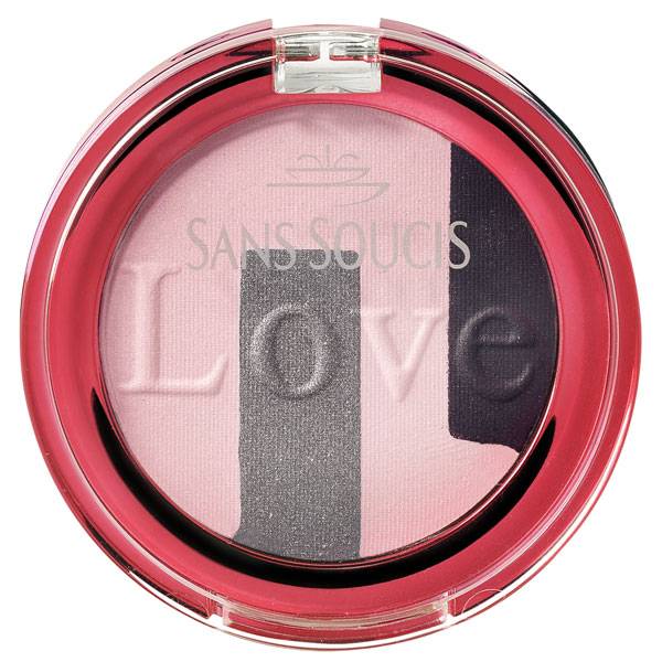Sans Soucis Ögonskugga Trio Nr:20 Lovley Pink
