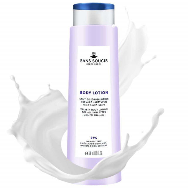 Sans Soucis Velvety Body Lotion - with 2% AHA acid