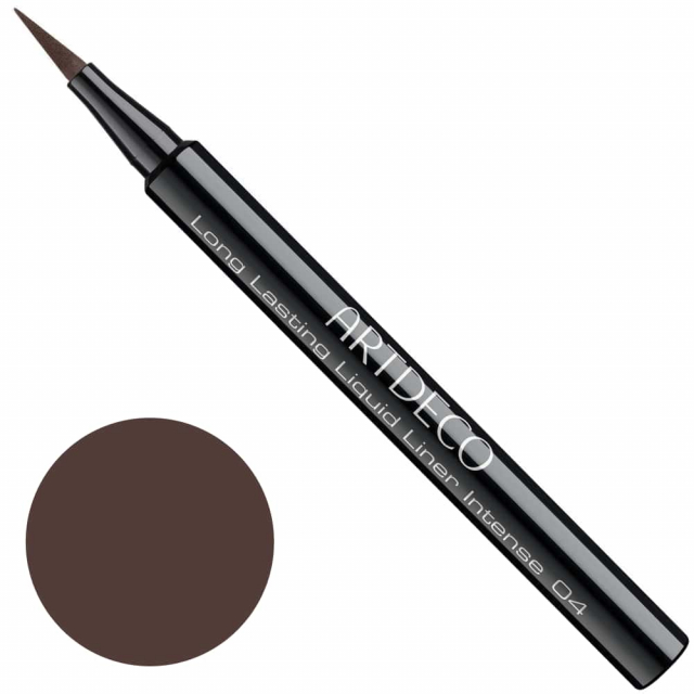 Artdeco Long Lasting Liquid Liner Intense Nr:01 Brown Line