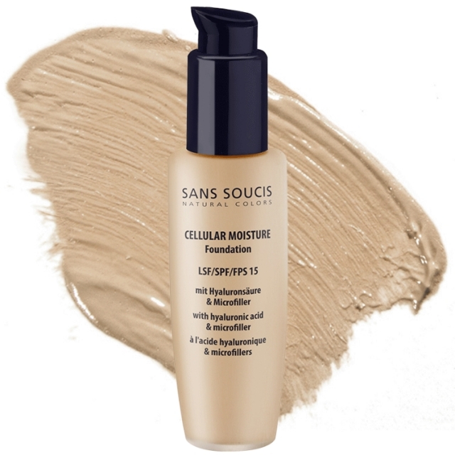 Sans Soucis Cellular Moisture Foundation SPF 15 Nr:20 Honey Beige
