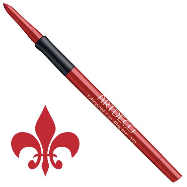 Artdeco Mineral Lip Styler Nr:10 Dark Hibiscus