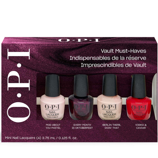 OPI Vault Must-Haves 4-pack Mini