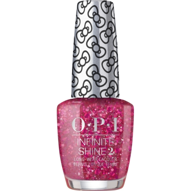 OPI Infinite Shine Hello Kitty Dreamin Glitter