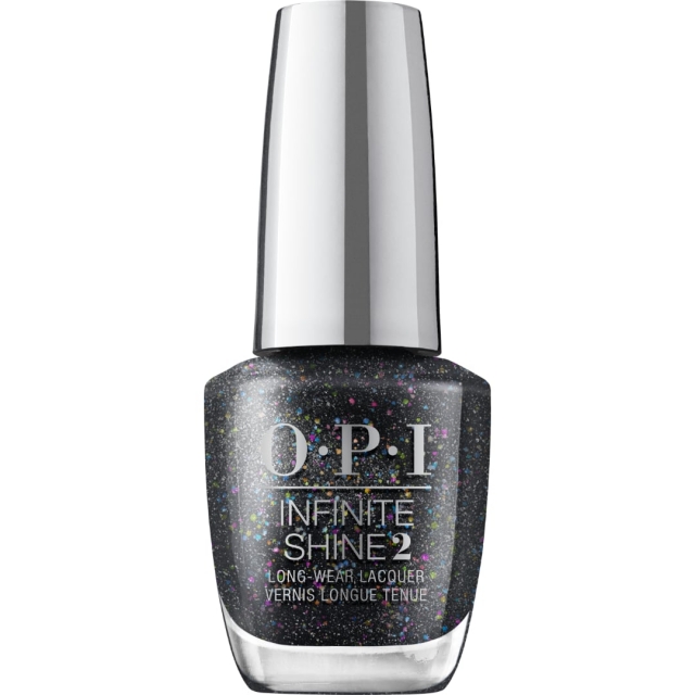 OPI Infinite Shine Shine Bright Heart and Coal