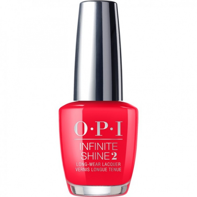 OPI Infinite Shine Coca-Cola Red