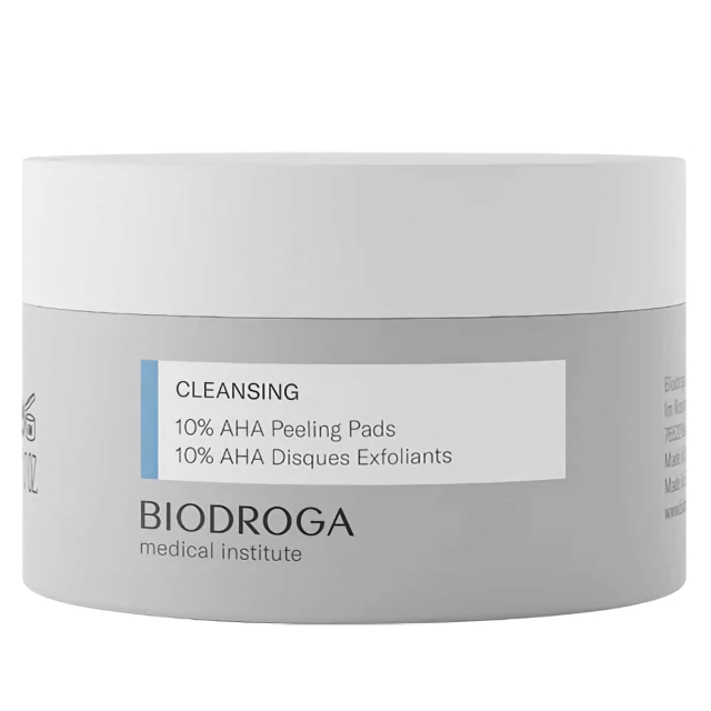 Biodroga Cleansing 10% AHA Peeling Pads