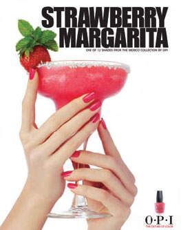 OPI Nagellack Strawberry margarita