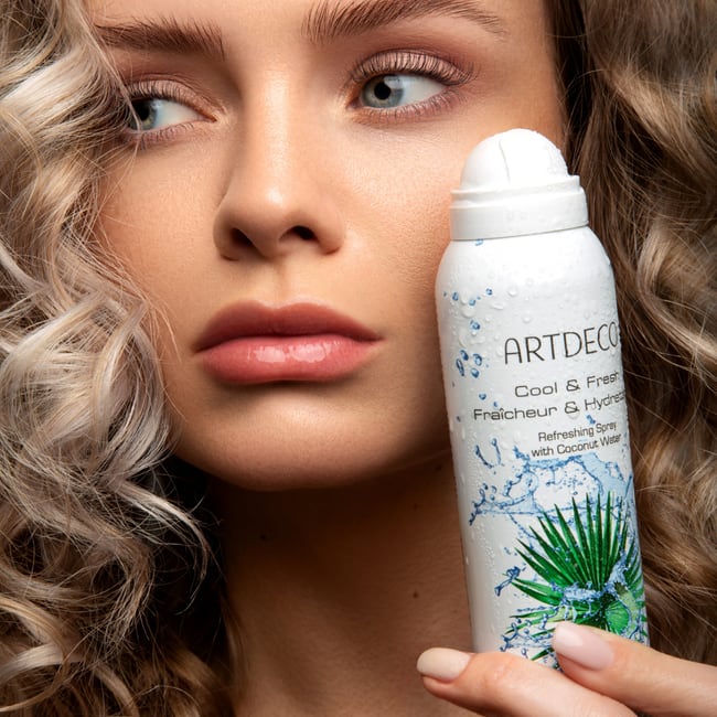 ARTDECO Cool & Fresh Erfrischungsspray Mit Kokoswasser – 100 Ml Für Einen Frischen Teint An Heißen Tagen