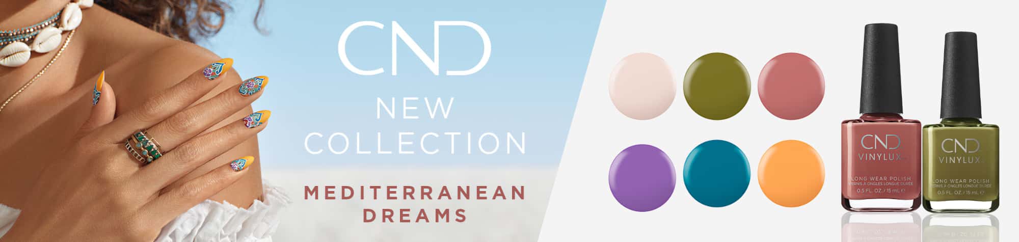 CND Vinylux Medditerranean Dream Nagellack