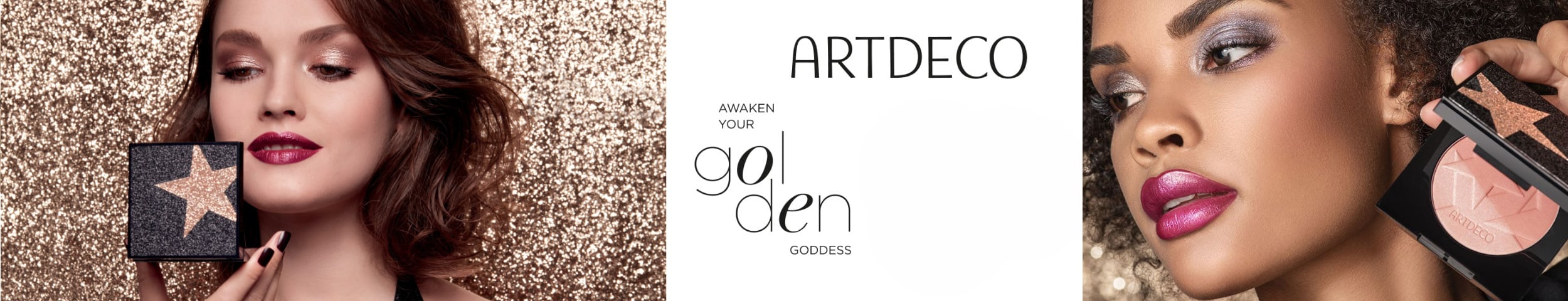 Artdeco awaken your golden goddess