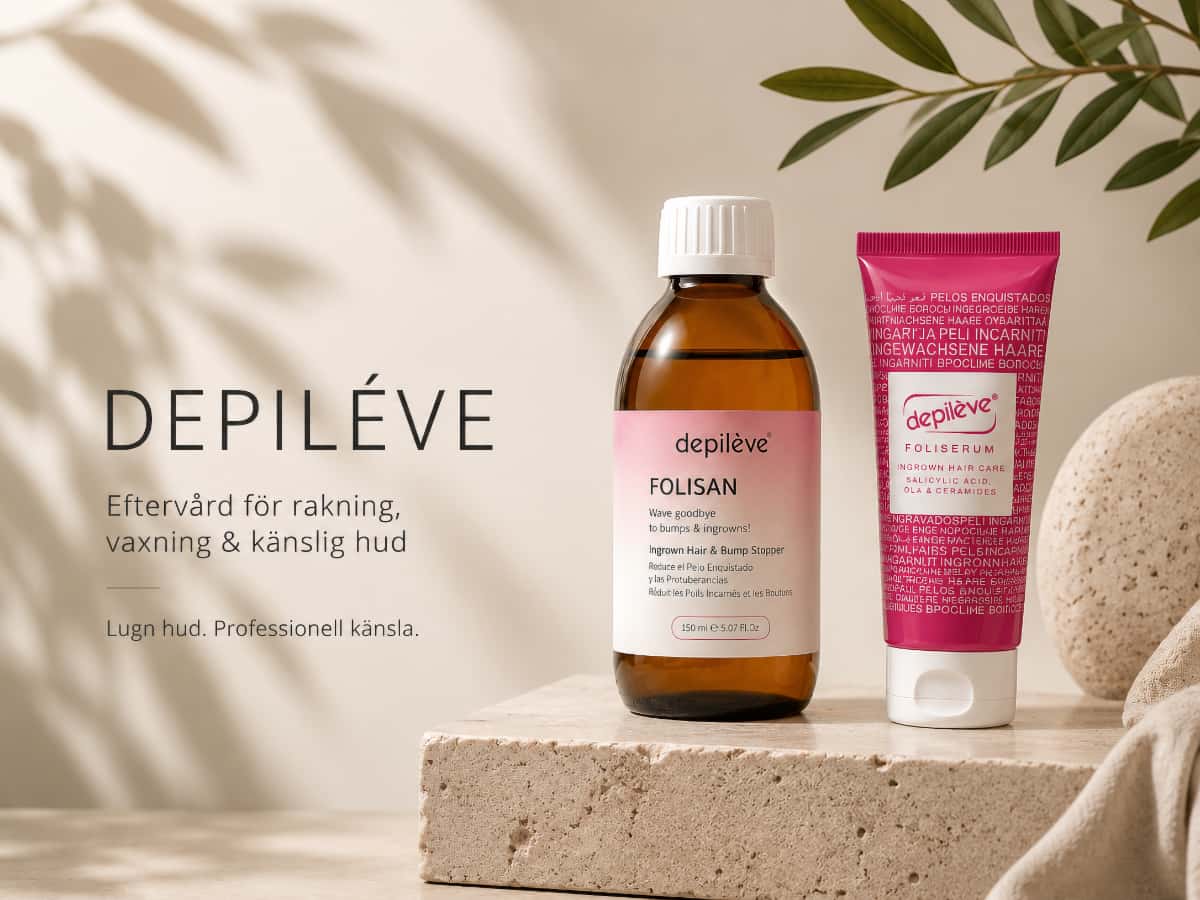 Förebygg Inåtväxande Hår med Depileve Produkter