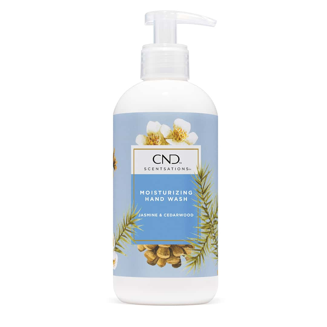 CND Scentsations Moisturizing Hand Wash Jasmine & Cedarwood 390 ml