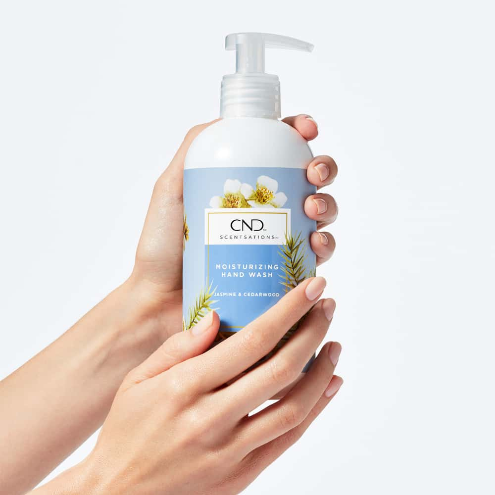 CND Scentsations Moisturizing Hand Wash Jasmine & Cedarwood 390 ml