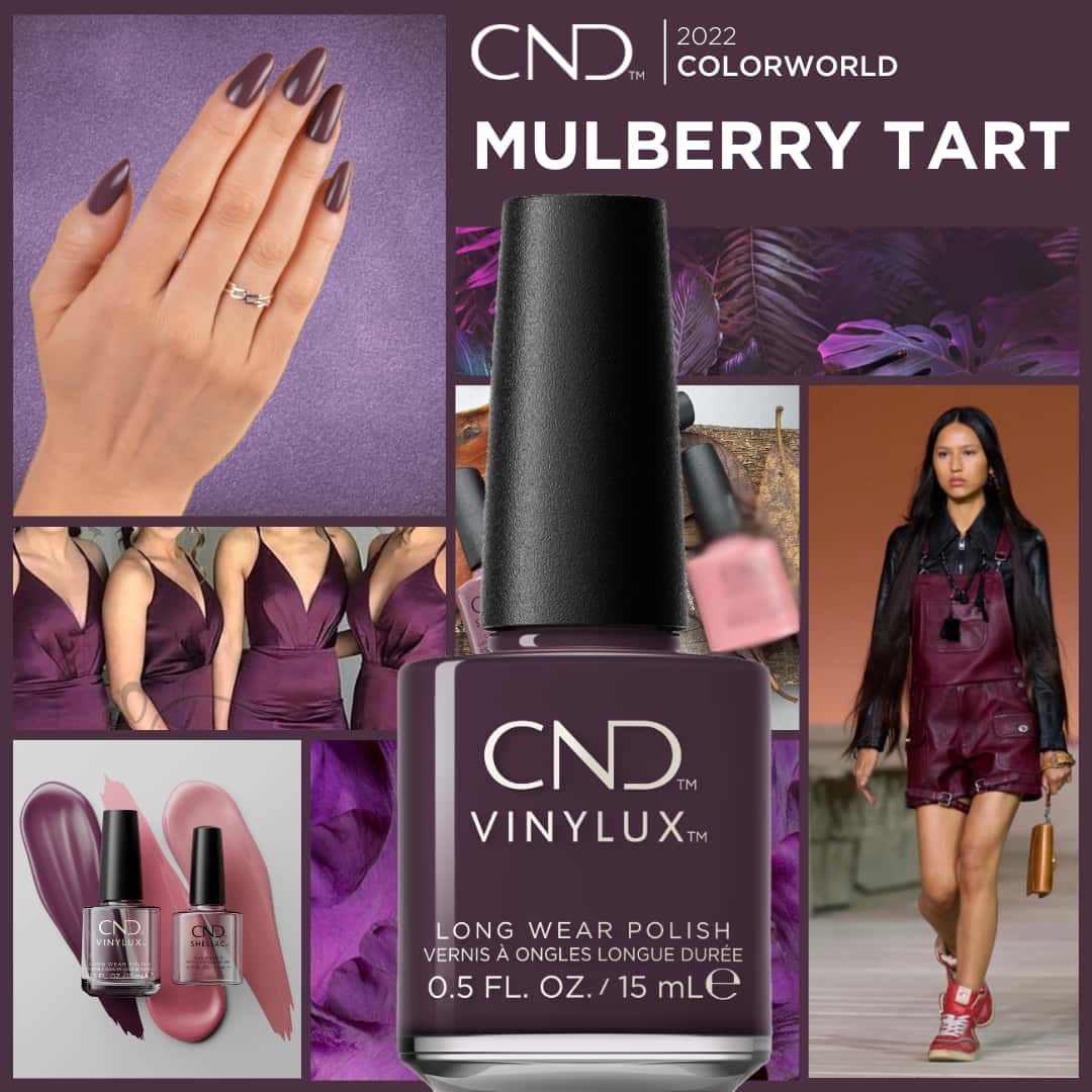 CND Vinylux Nr:430 Mulberry Tart