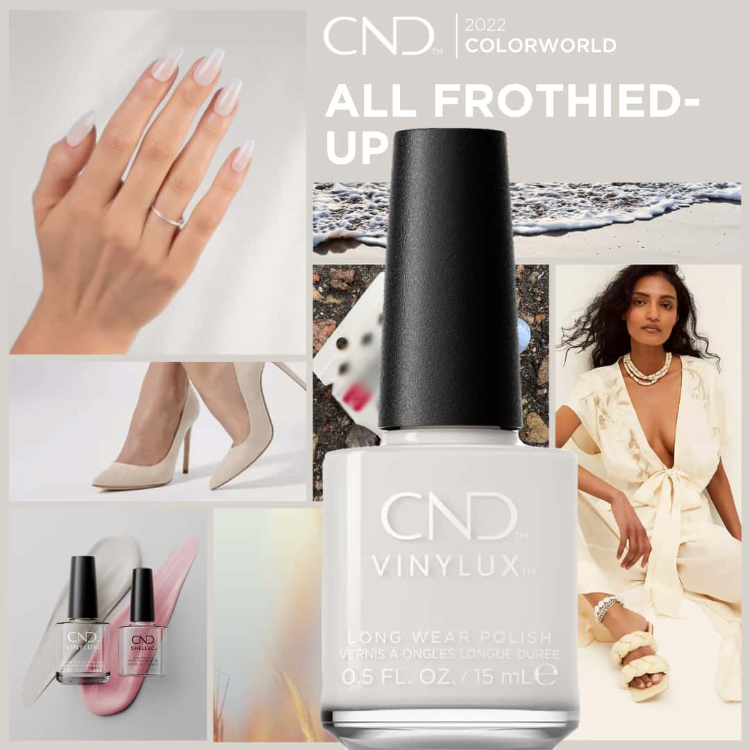 CND Vinylux Nr:434 All Frothied-Up