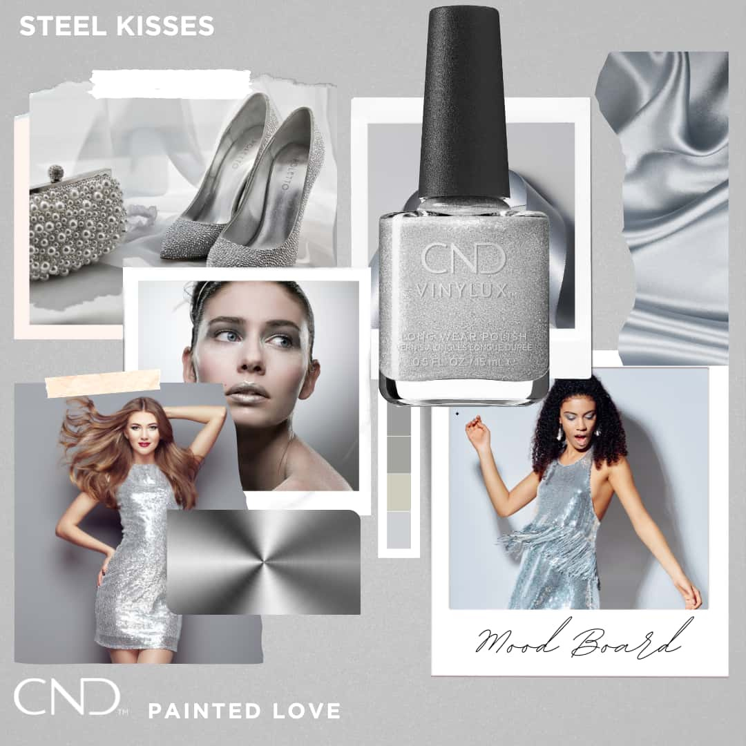 CND Vinylux Nr:418 Steel Kisses