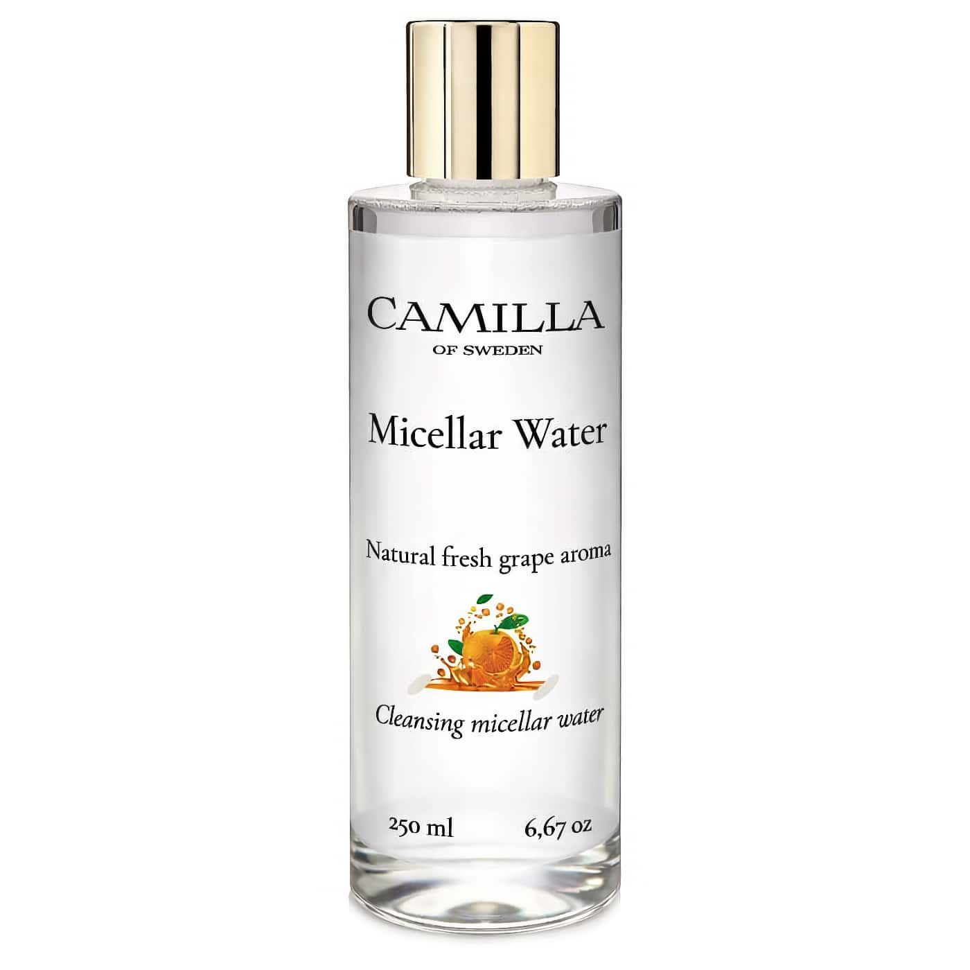 Camilla of Sweden Micellar Water Fresh Grape – micellärvatten som skonsamt rengör och tar bort smink
