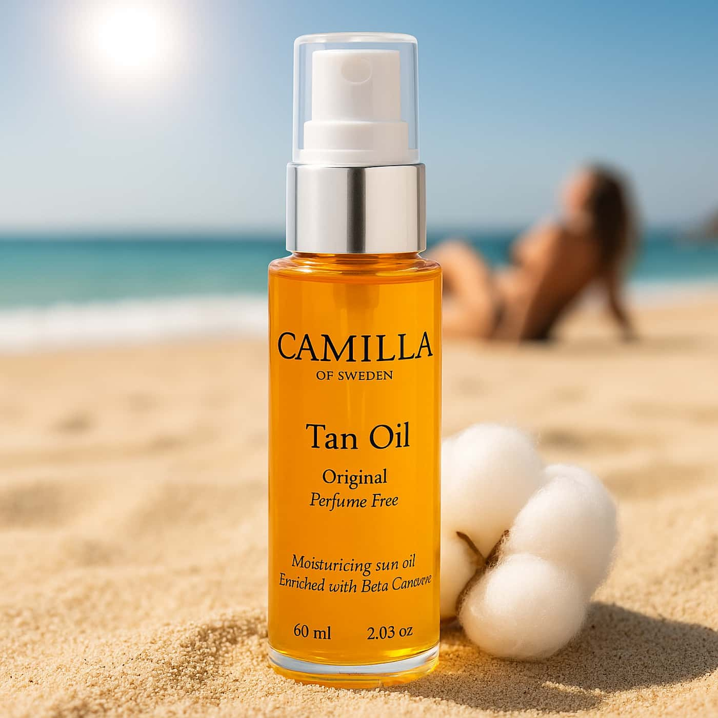 Camilla of Sweden Tan Oil Original