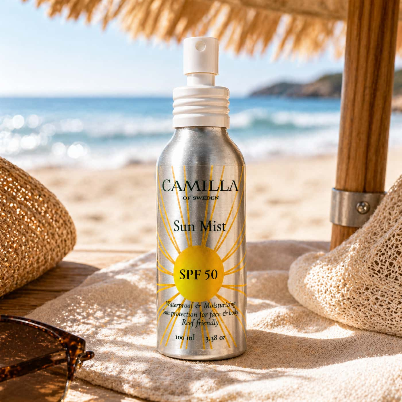 Camilla of Sweden Sun Mist SPF 50 hög solskydd spray ansikte och kropp