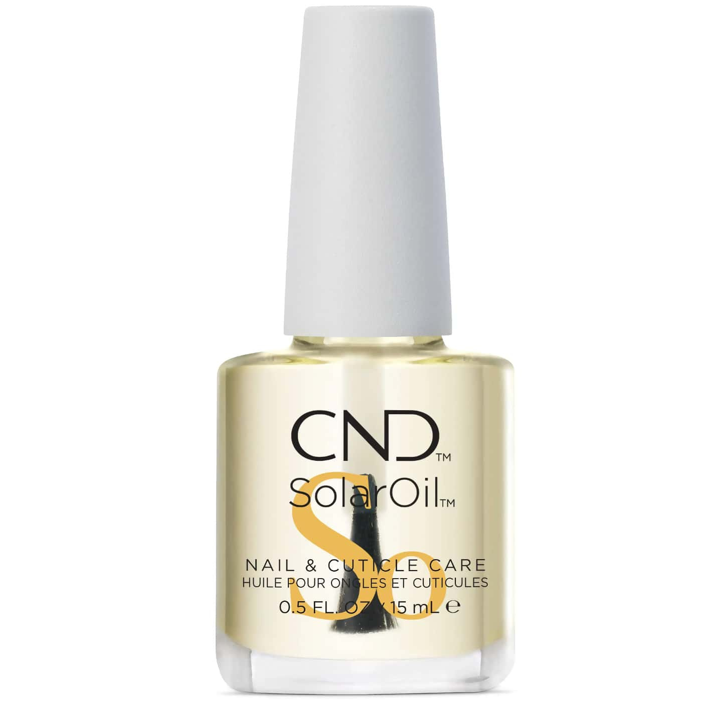 CND SolarOil nagelolja 15 ml - för nagel- och nagelbandsvård - fruktig doft - stärkande formula