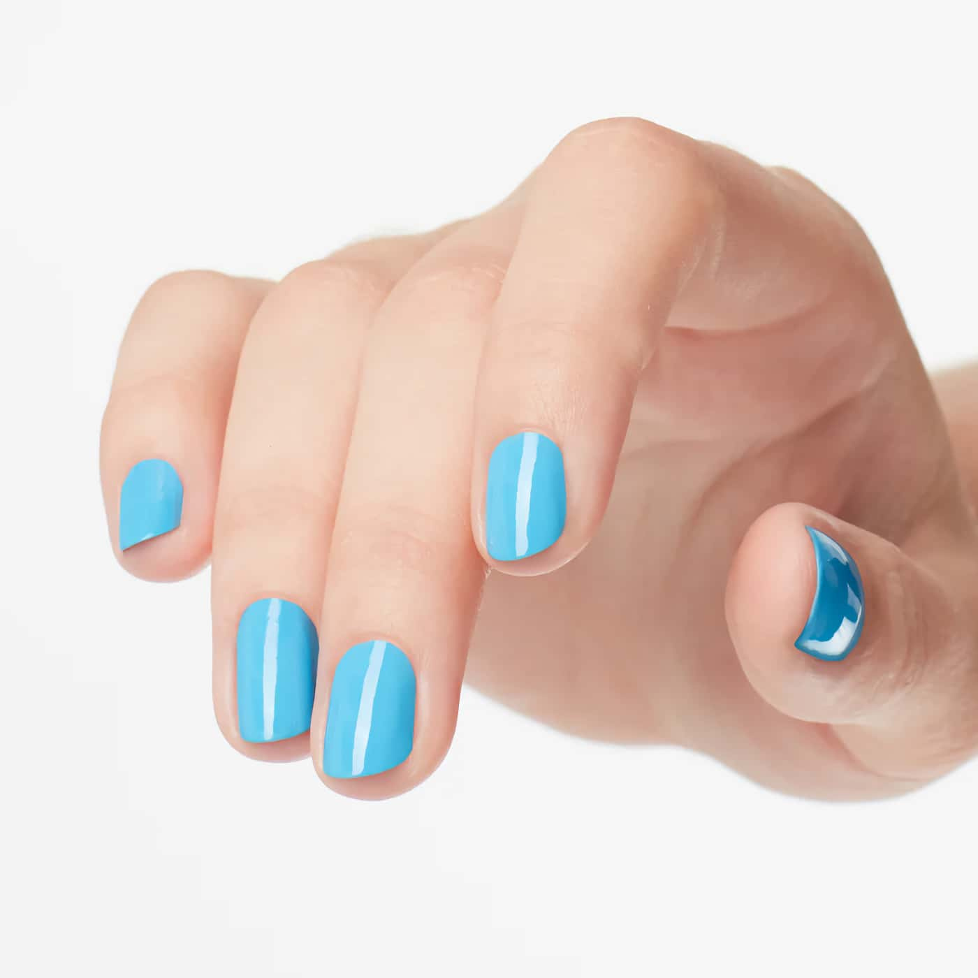 Livligt Medelhavsblått OPI Nagellack | Långvarigt | Högglans