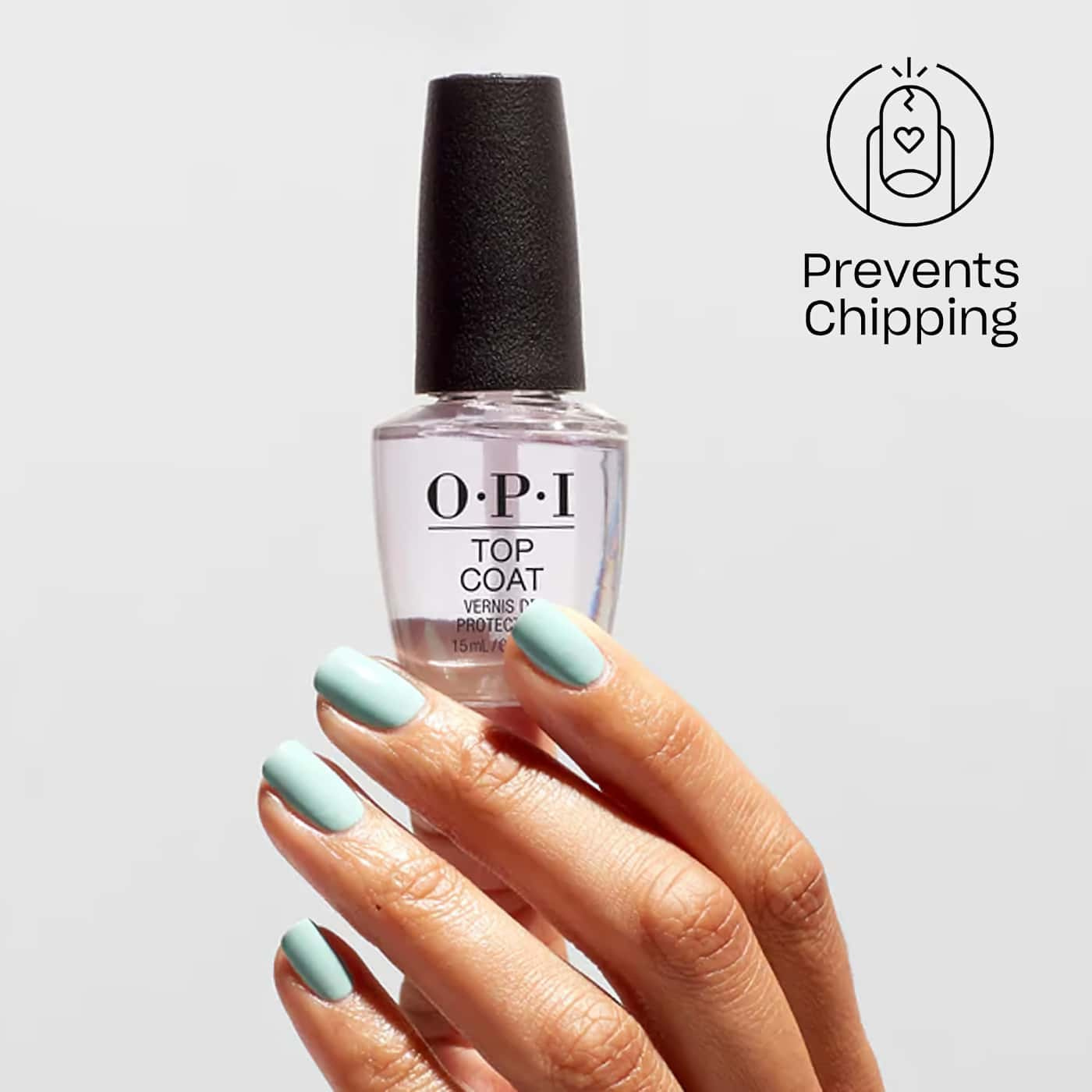 OPI Top Coat – Högblankt överlack som skyddar nagellacket och förlänger hållbarheten | Perfekt för en glansig manikyr​