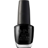 OPI Lady in Black - elegant svart nagellack OPI Lady in Black - elegant svart nagellack med hög glans för tidlös och sofistikerad manikyr