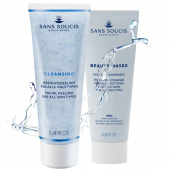 Sans Soucis Ansiktsvårdspaket - Facial Peeling & Moisture Mask för optimal vård Sans Soucis Duo: Facial Peeling & Moisture Mask - Komplett ansiktsvård för strålande och återfuktad hud