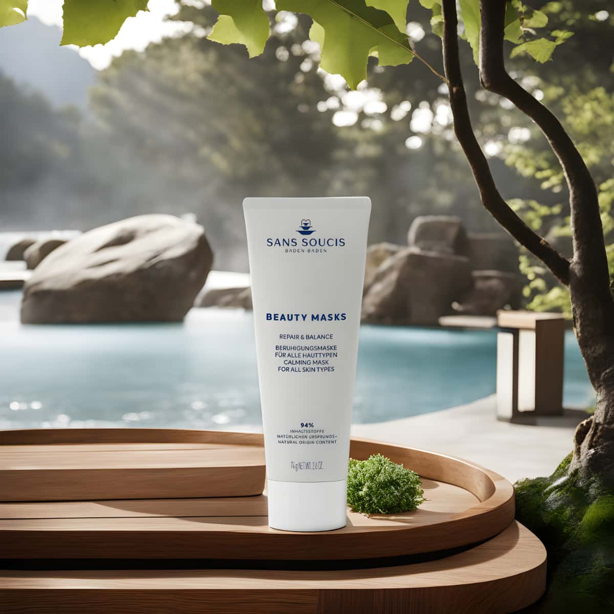 Sans-Soucis-Repair-Balance-Calming-Mask | Lugnande Ansiktsmask | Probiotisk Komplex & Ceramider