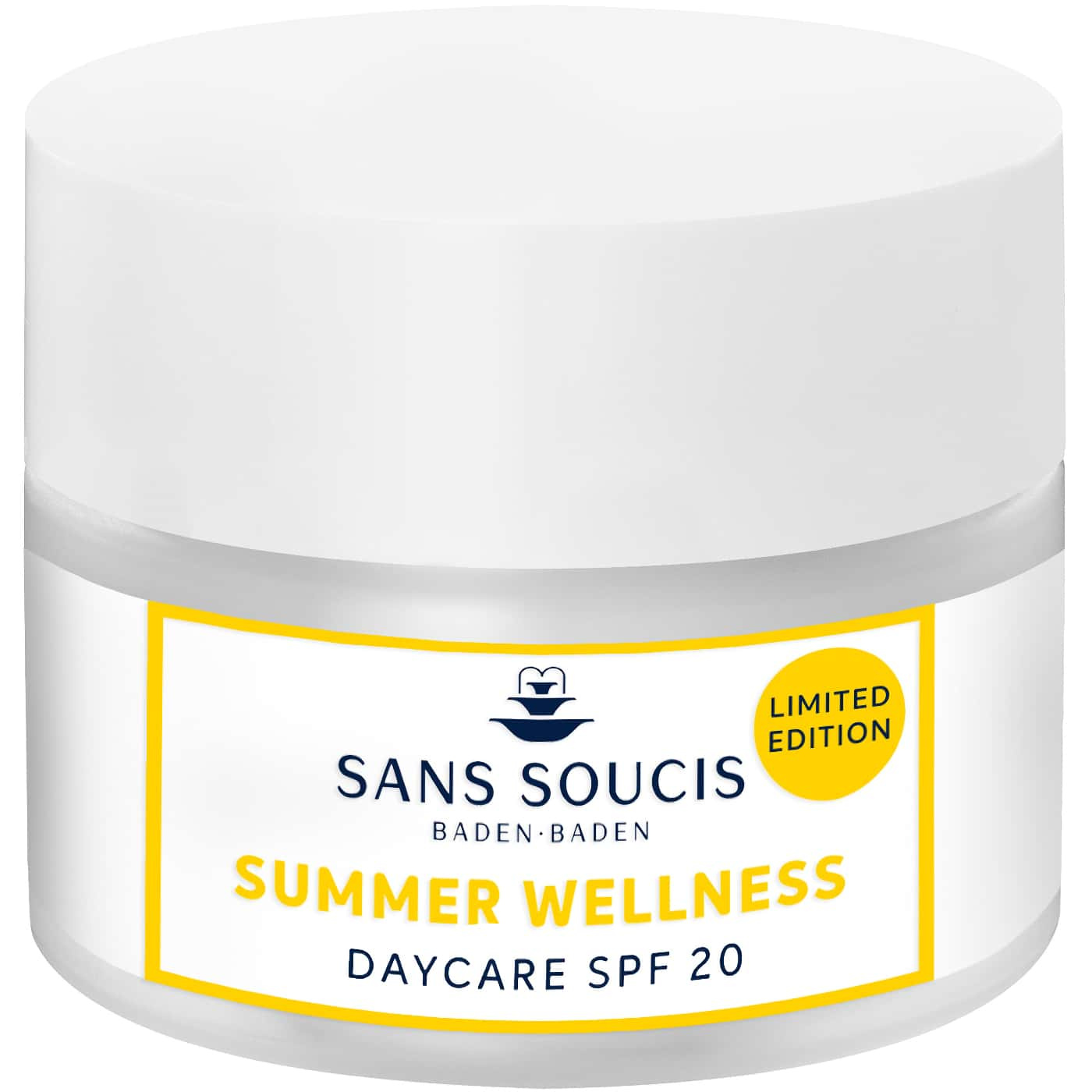 Sans Soucis Summer Wellness dagkräm SPF 20 | Skyddande & återfuktande sommarkräm för alla hudtyper