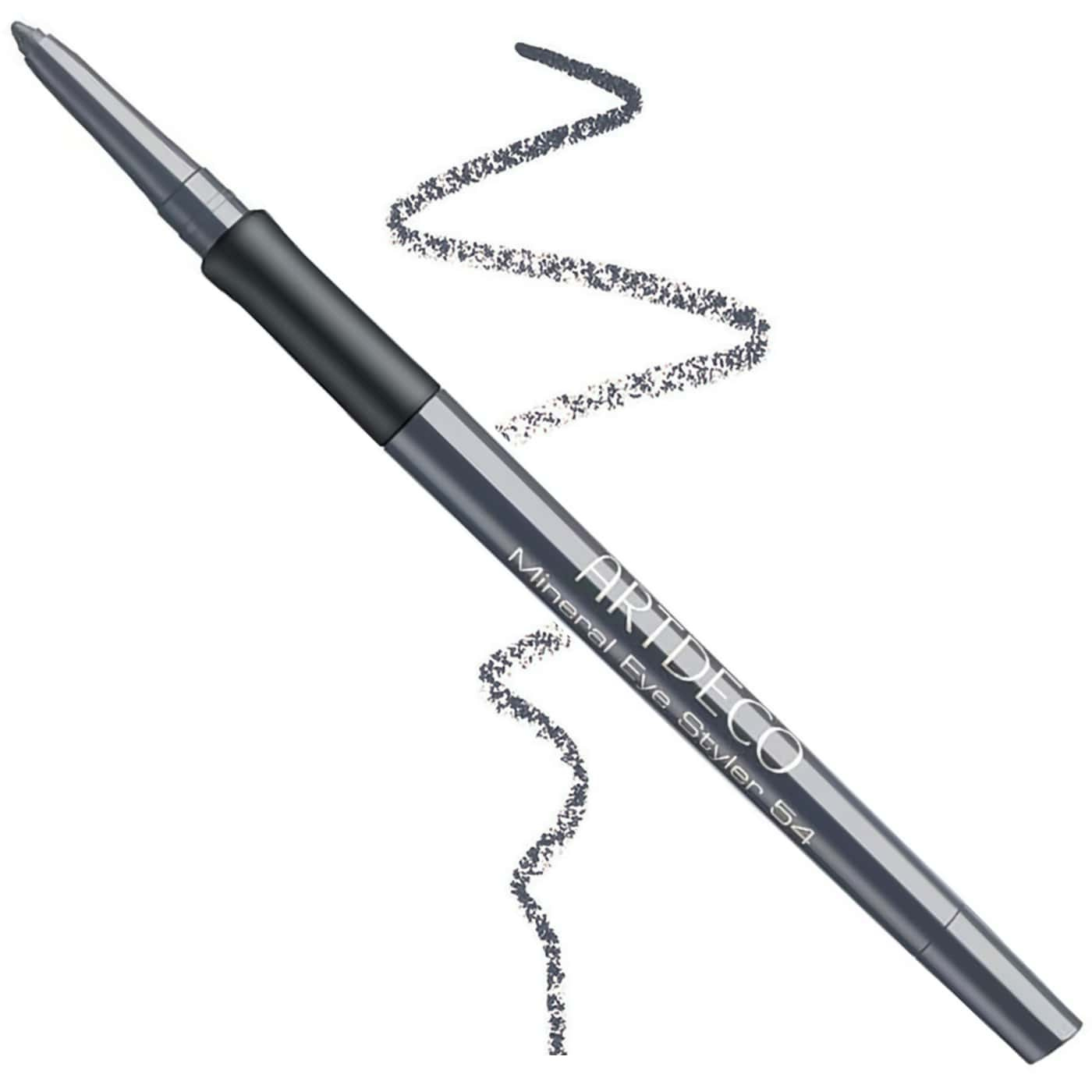 Artdeco Mineral Eye Styler Nr.54 Dark Grey – Mörkgrå eyeliner med smudge-proof formula och integrerad pennvässare