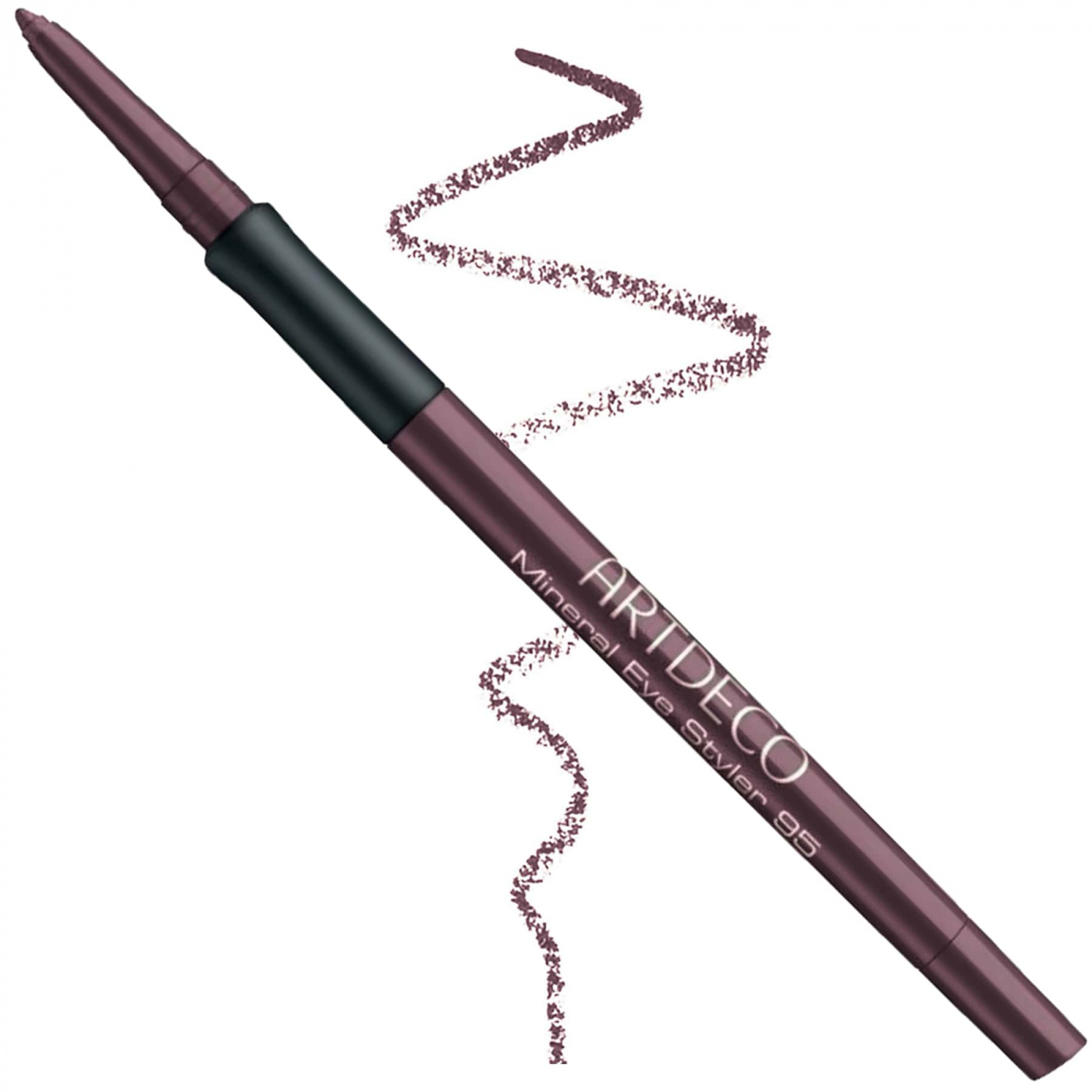 Artdeco Mineral Eye Styler Nr.95 Purple Elderberry – Lila eyeliner med smudge-proof formula och integrerad pennvässare