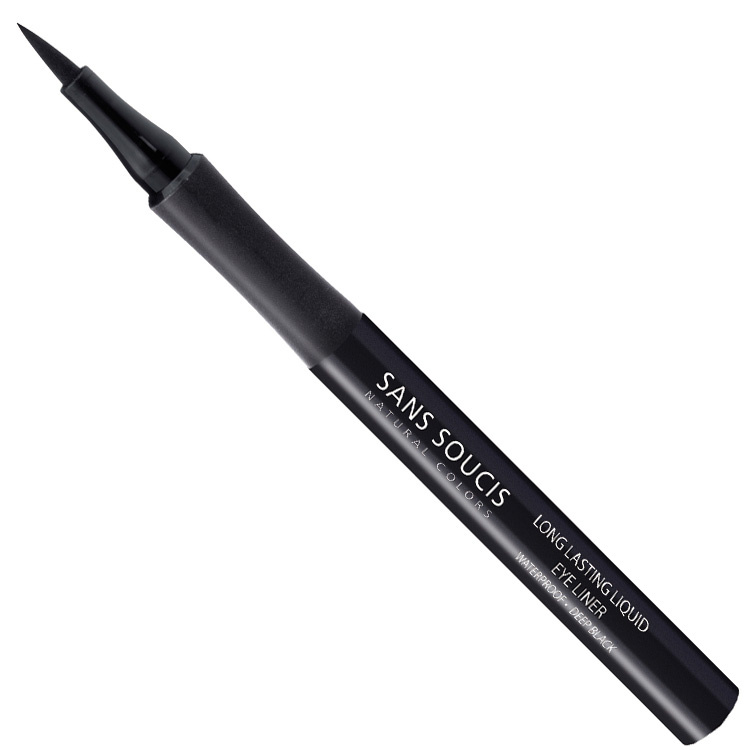 Sans Soucis Long Lasting Liquid Eye Liner Waterproof -Deep Black-